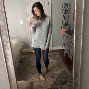 Light Grey Knit Sweater